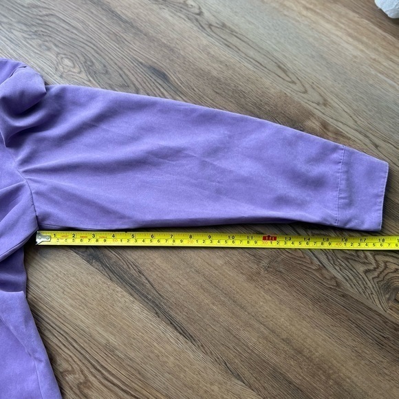 Talbots‎ Purple Button up Shacket - Picture 7 of 10